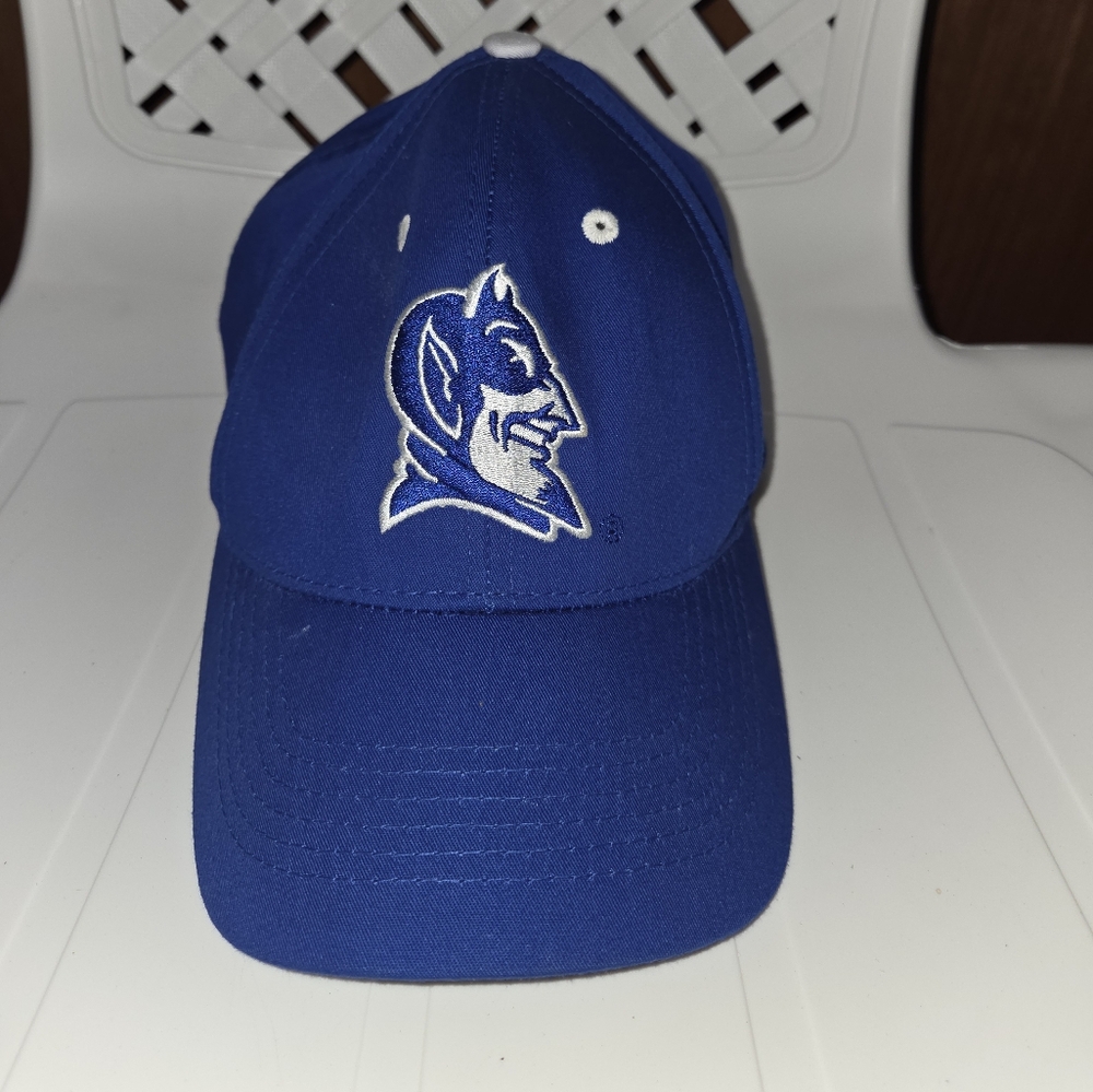 NCAA Duke Blue Devils University Basketball Adult Strapback Hat Royal Blue
